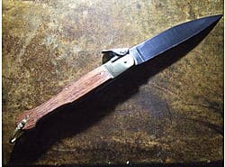 Stainless steel blade, Light Rosewood handle