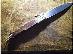 Stainless steel blade, Dark Rosewood handle